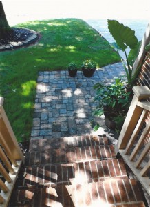 Walk in pavers by A&A Sprinklers